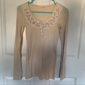 Free People Beaded Thermal